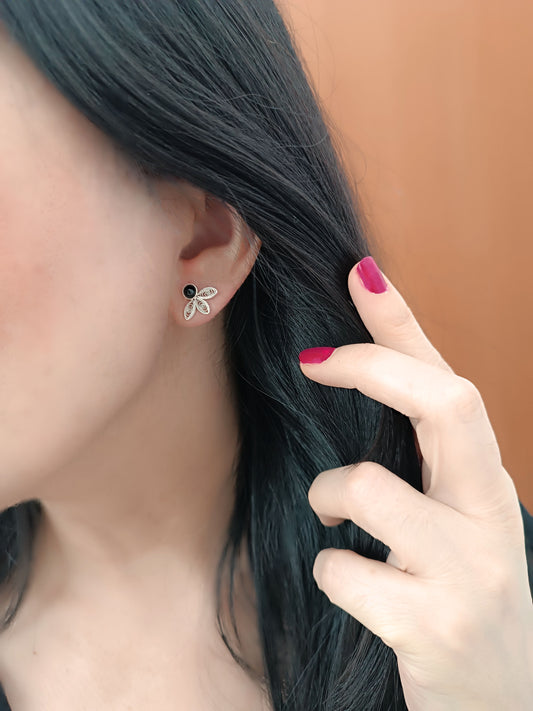 Aretes filigrana plata de ley 950 Amelia