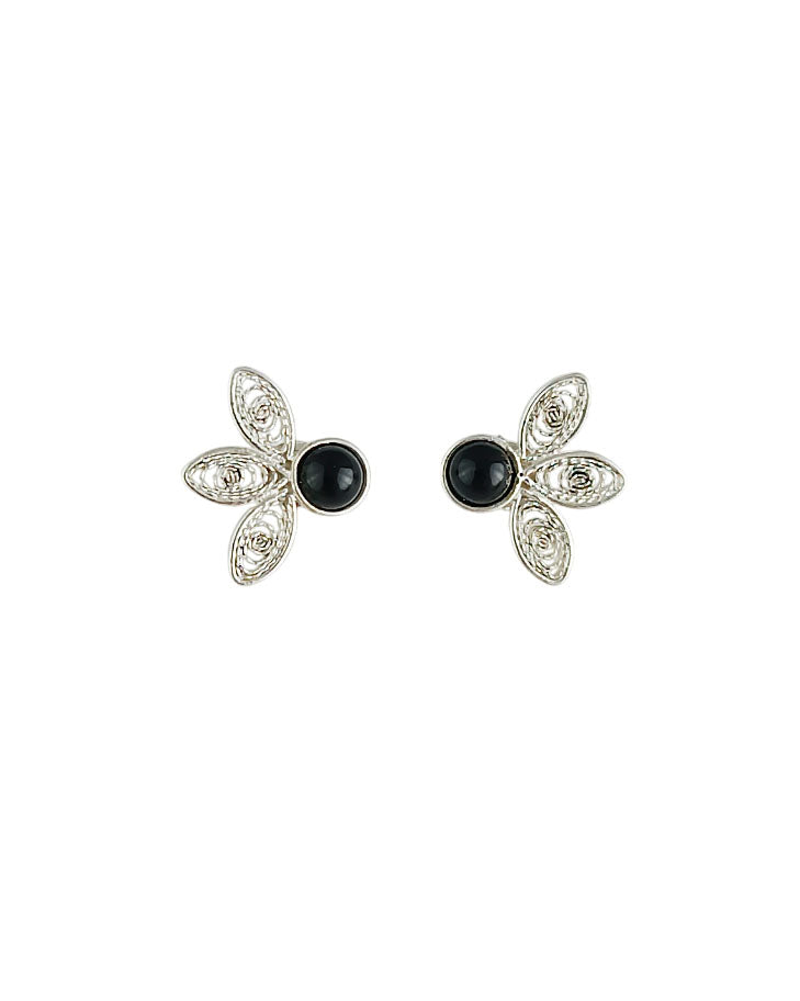 Aretes filigrana plata de ley 950 Amelia