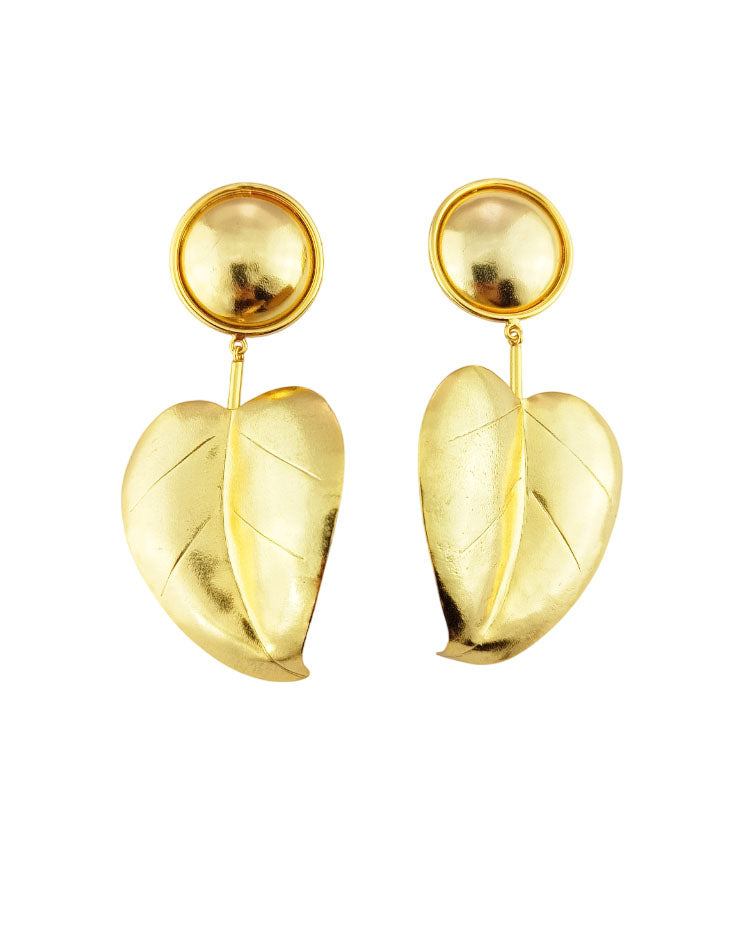 Aretes Hoja Lucinda