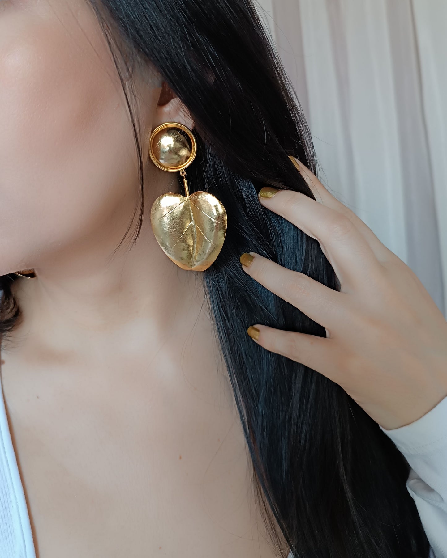 Aretes Hoja Lucinda