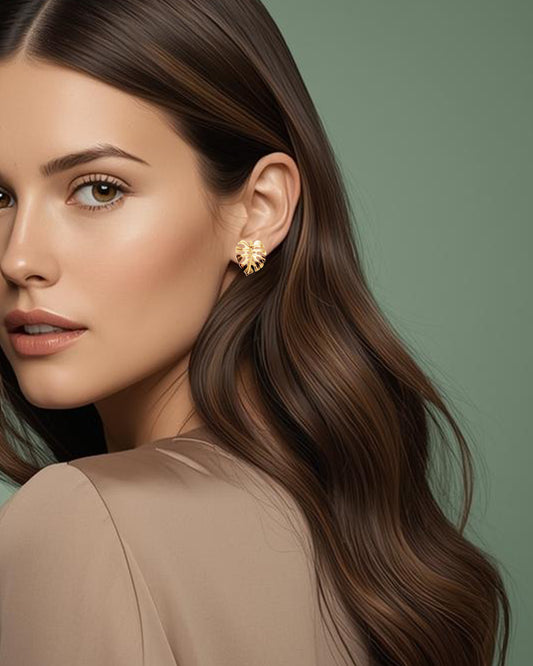 Aretes básicos Hoja Rota