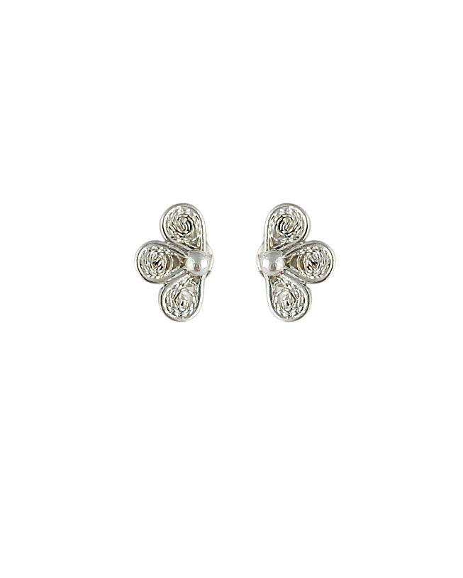 Aretes Mini en plata ley 950 Julia