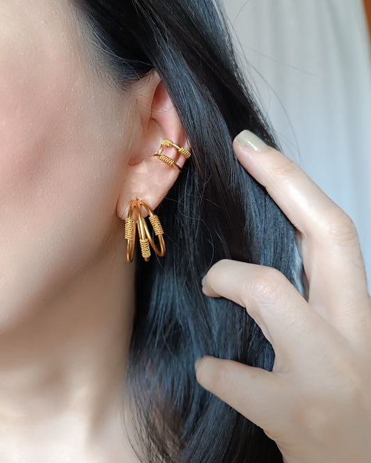 Candonga triple aro mas Earcuff