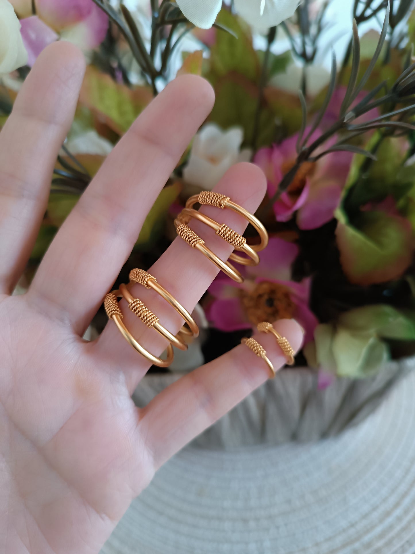 Candonga triple aro mas Earcuff