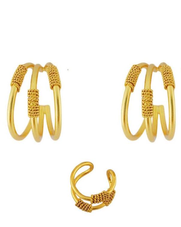 Candonga triple aro mas Earcuff