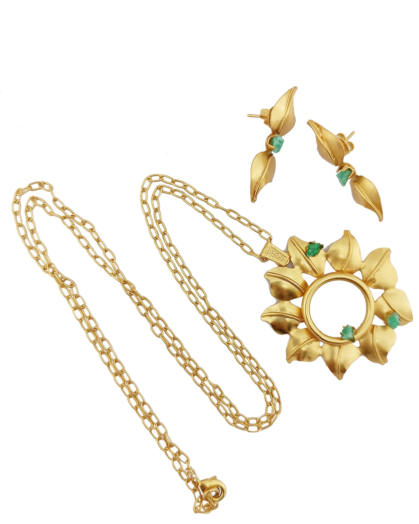 Set topos y collar largo Anahi mediano