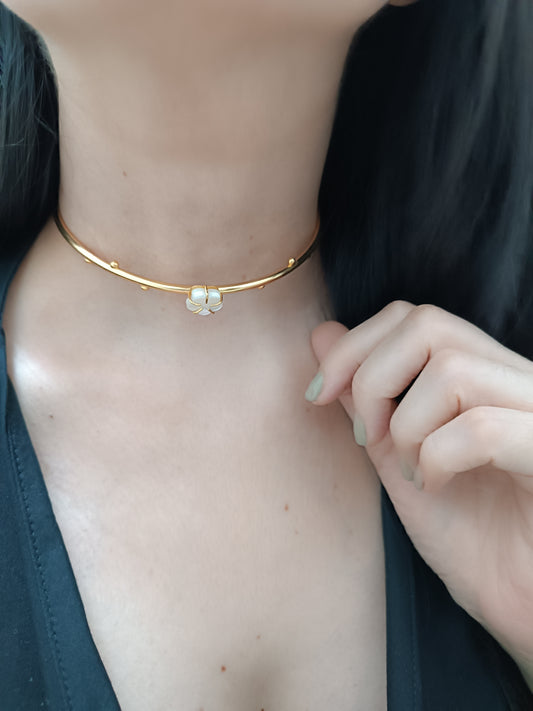 Choker Mariana con nacar