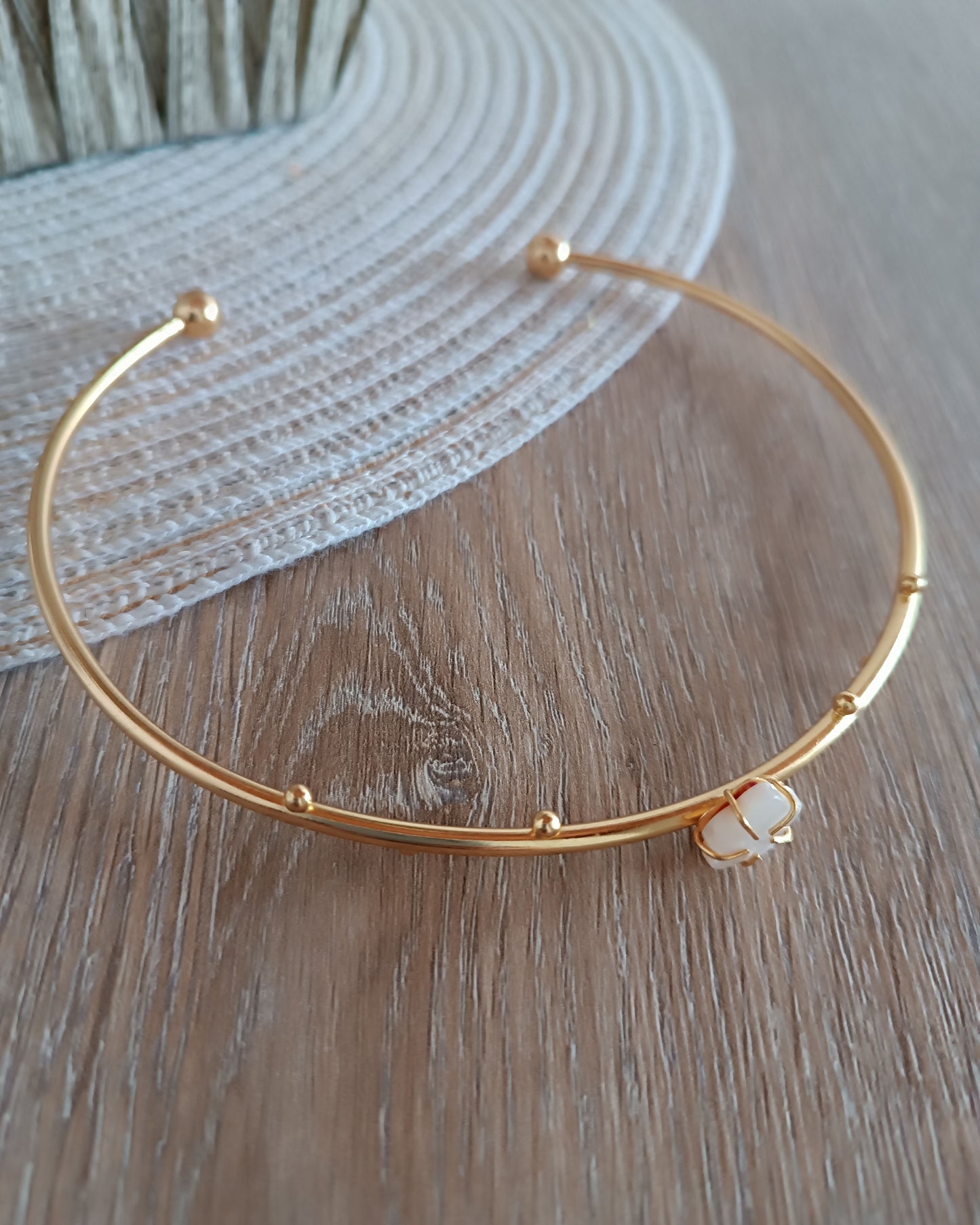 Choker Mariana con nacar