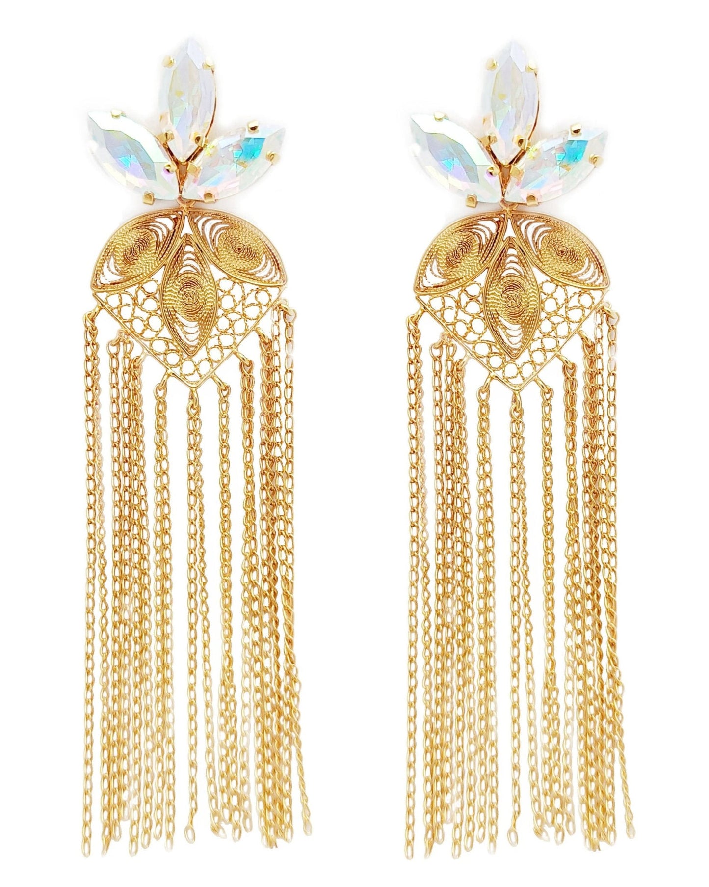 Aretes filigrana Atenas