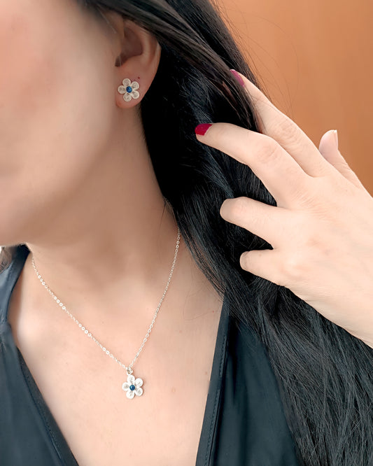 Juego Filigrana plata de ley 950 Idalia