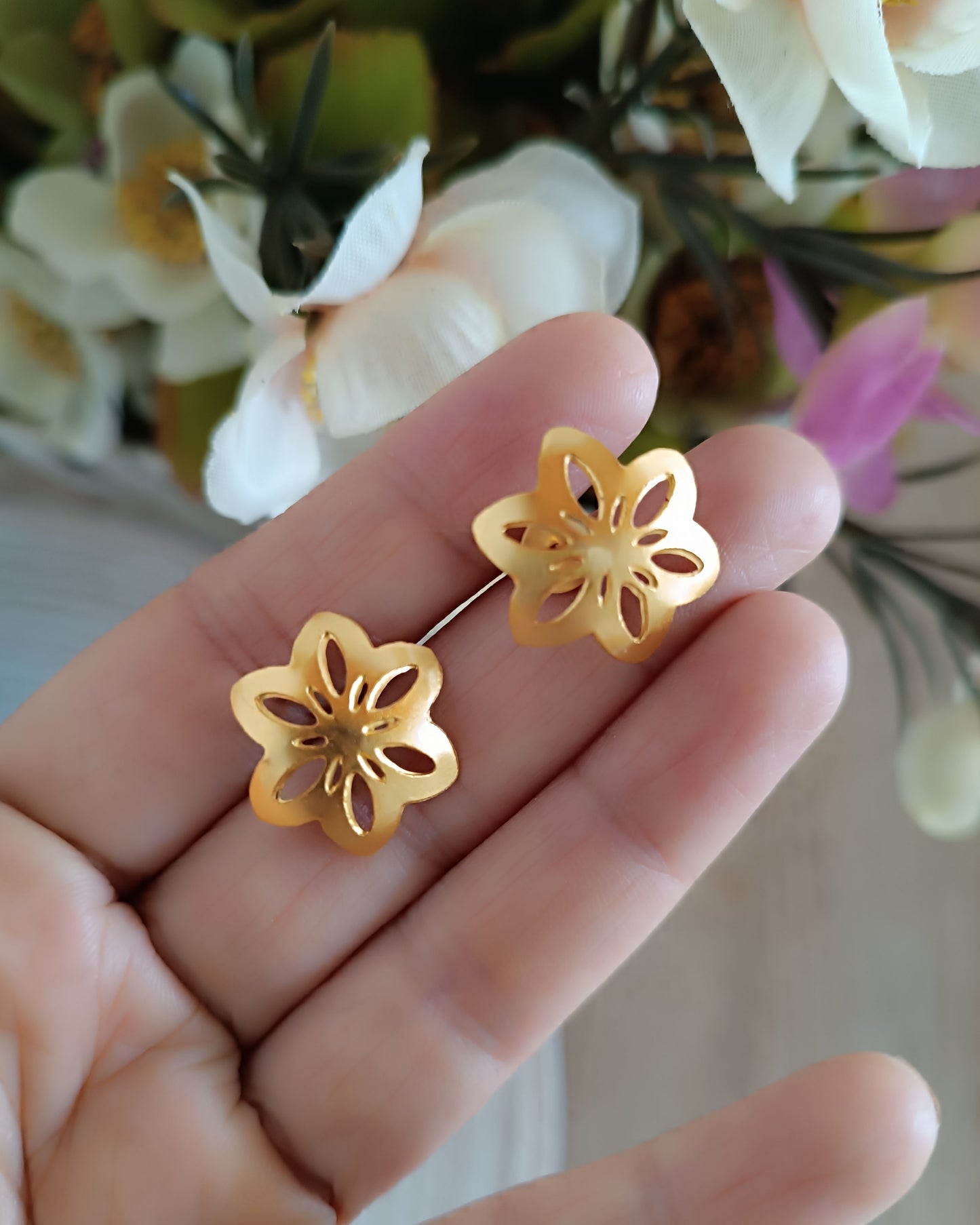 Aretes topos básicos Nayibe