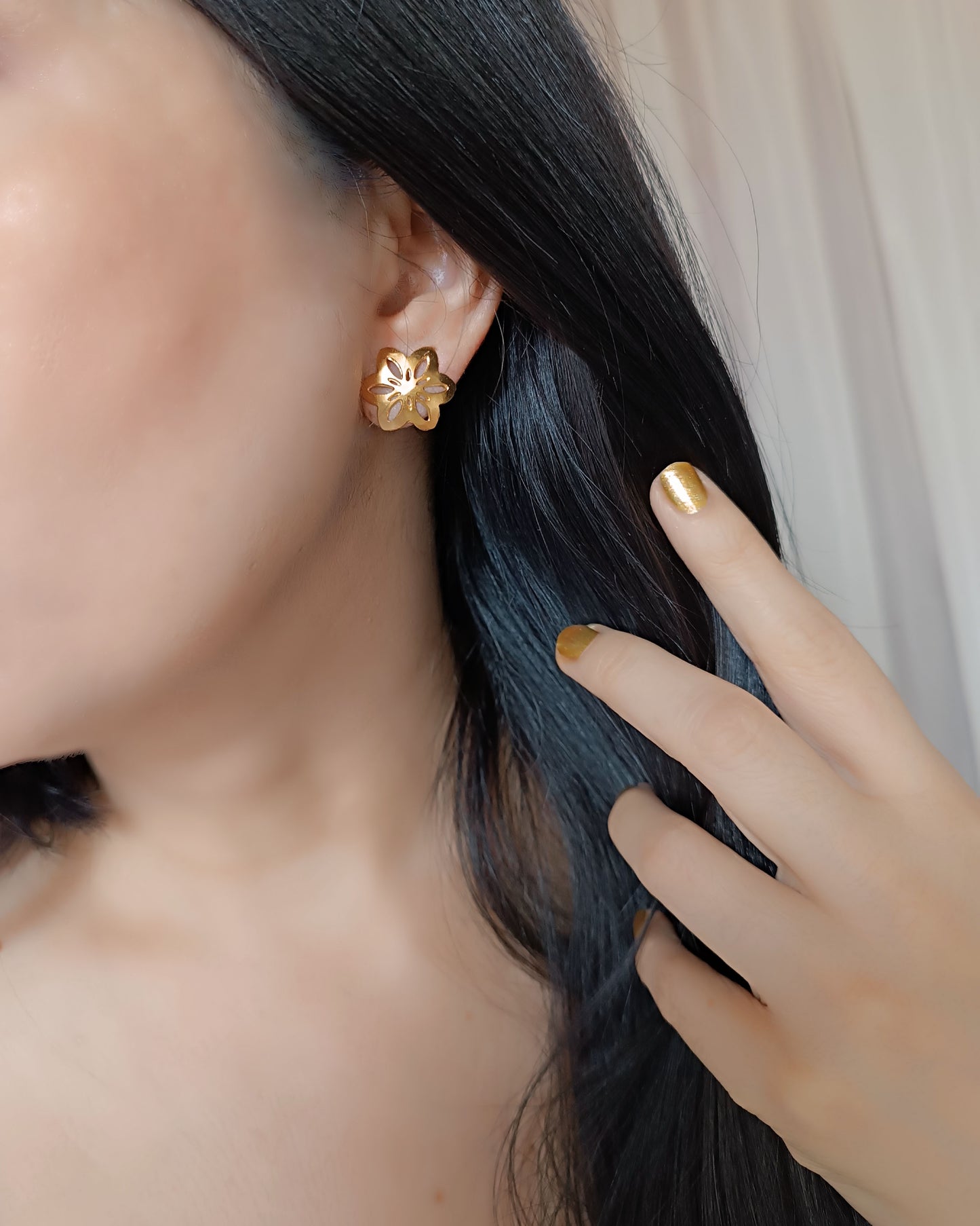Aretes topos básicos Nayibe