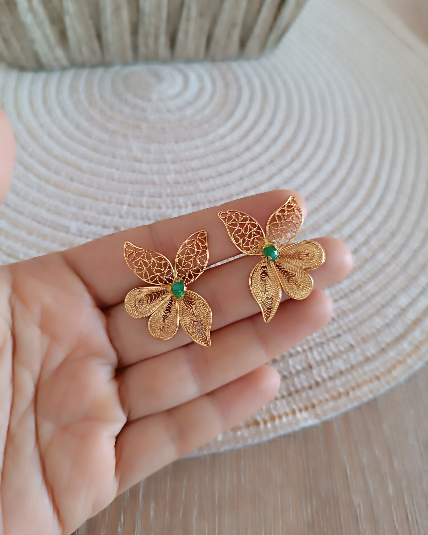 Aretes filigrana topo Imperial
