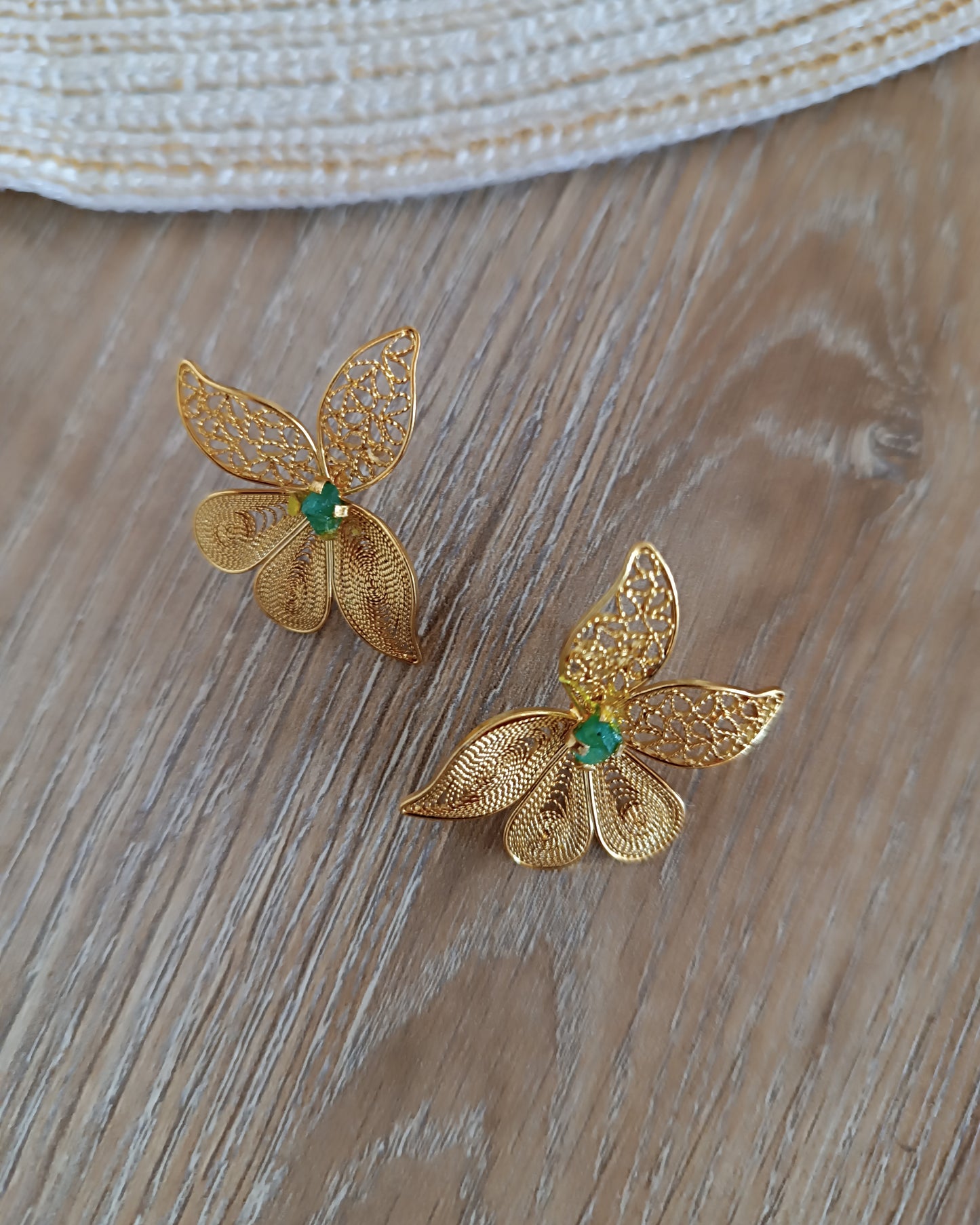 Aretes filigrana topo Imperial