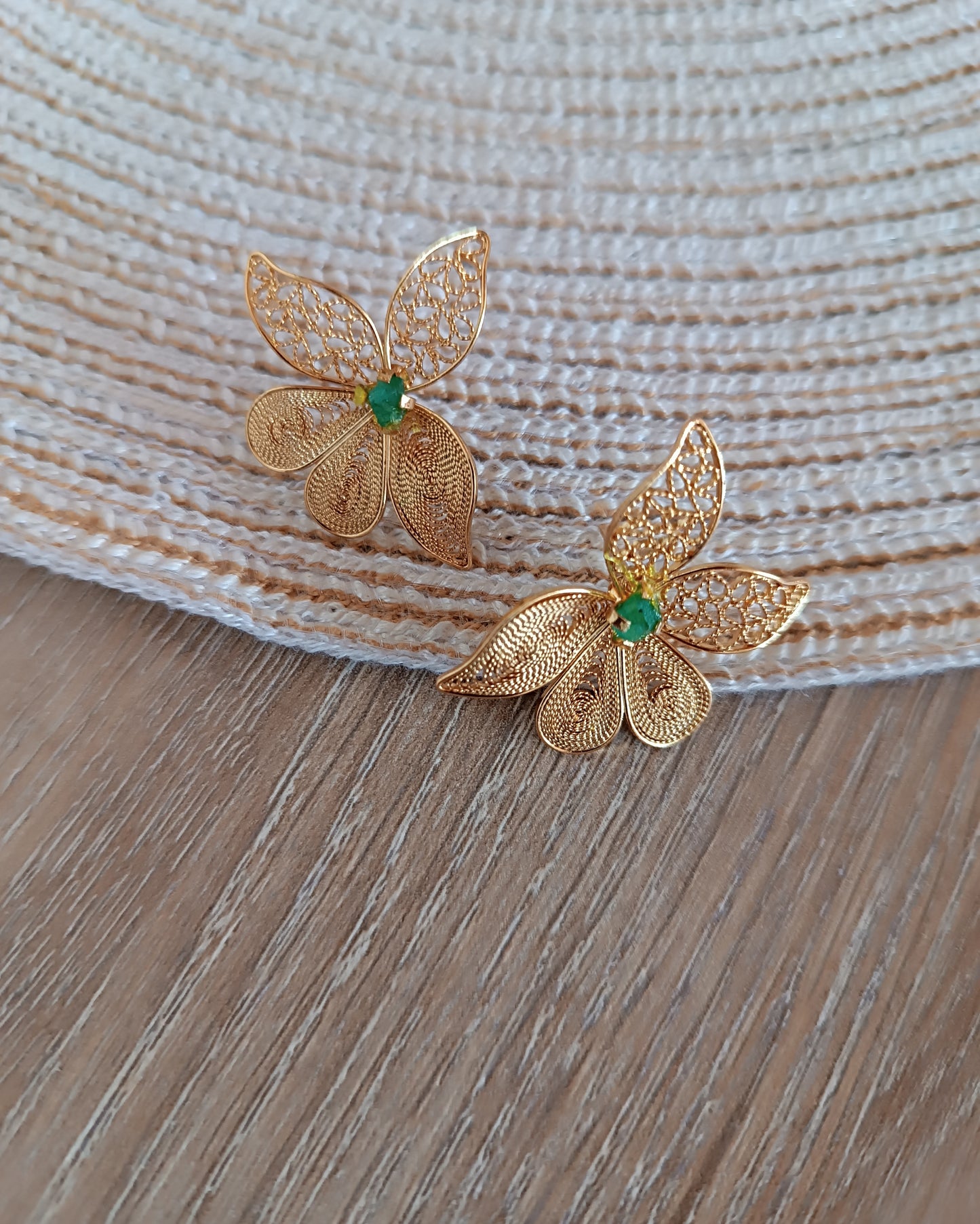 Aretes filigrana topo Imperial