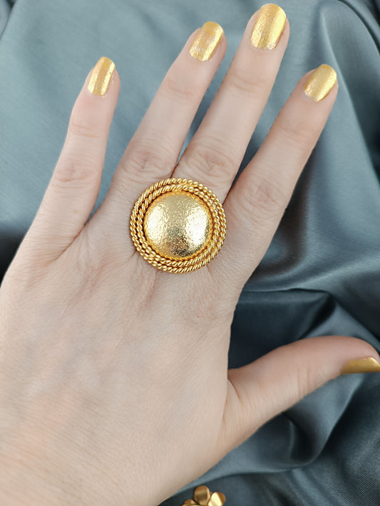 Anillo circular doble aro