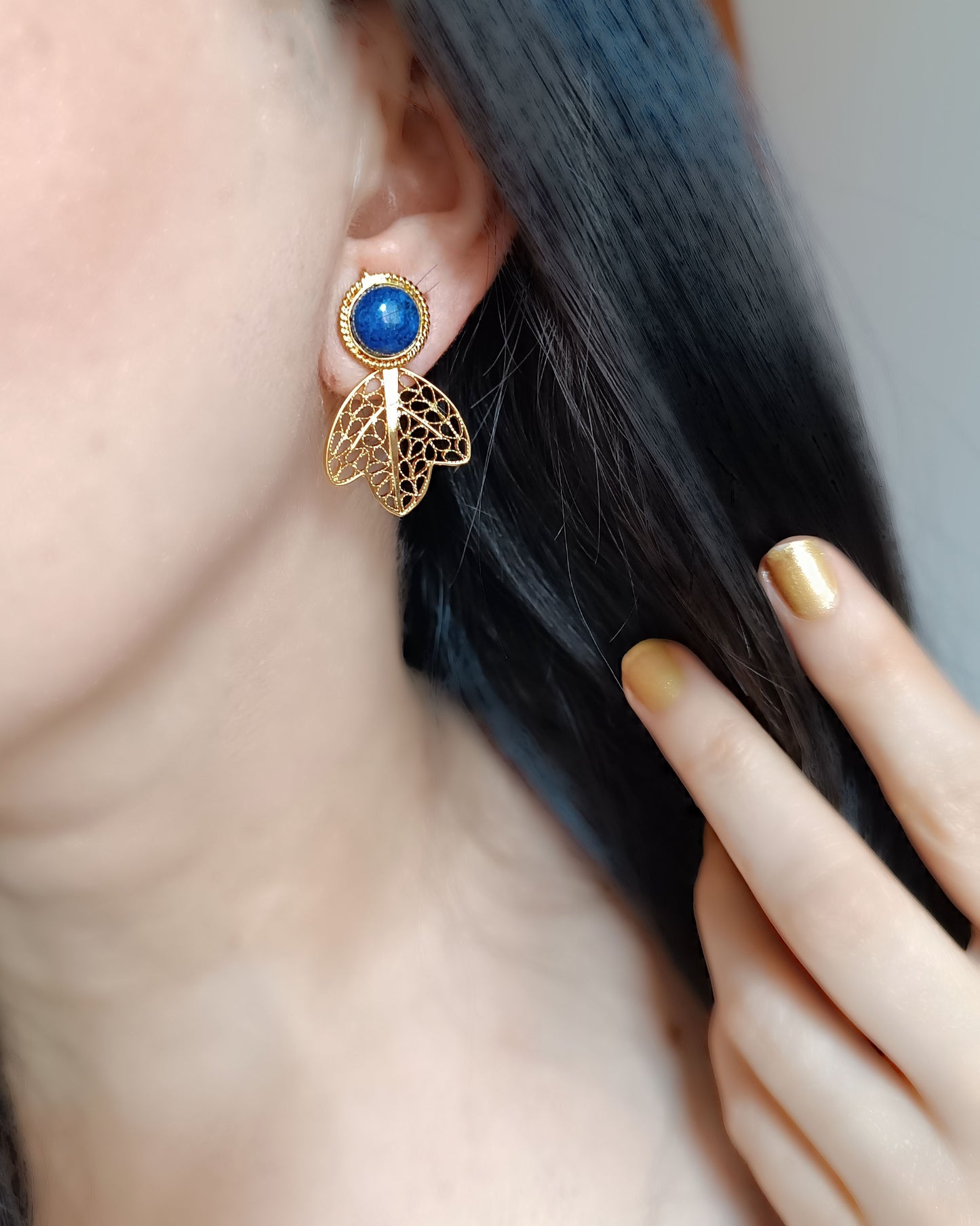 Aretes filigrana multifuncionales Belisa