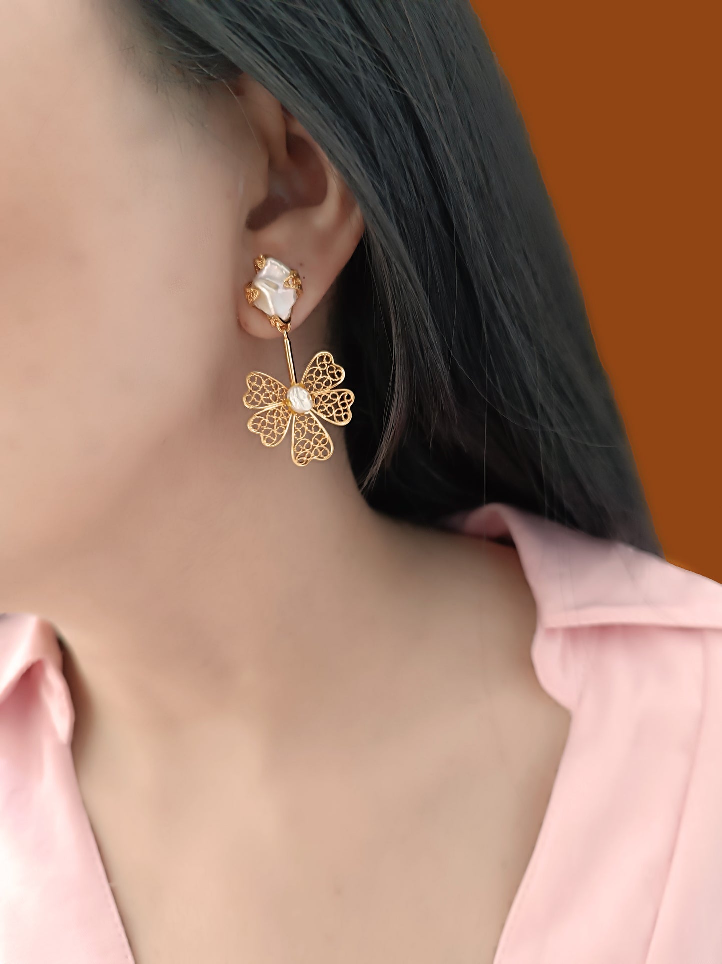 Aretes filigrana Alegría