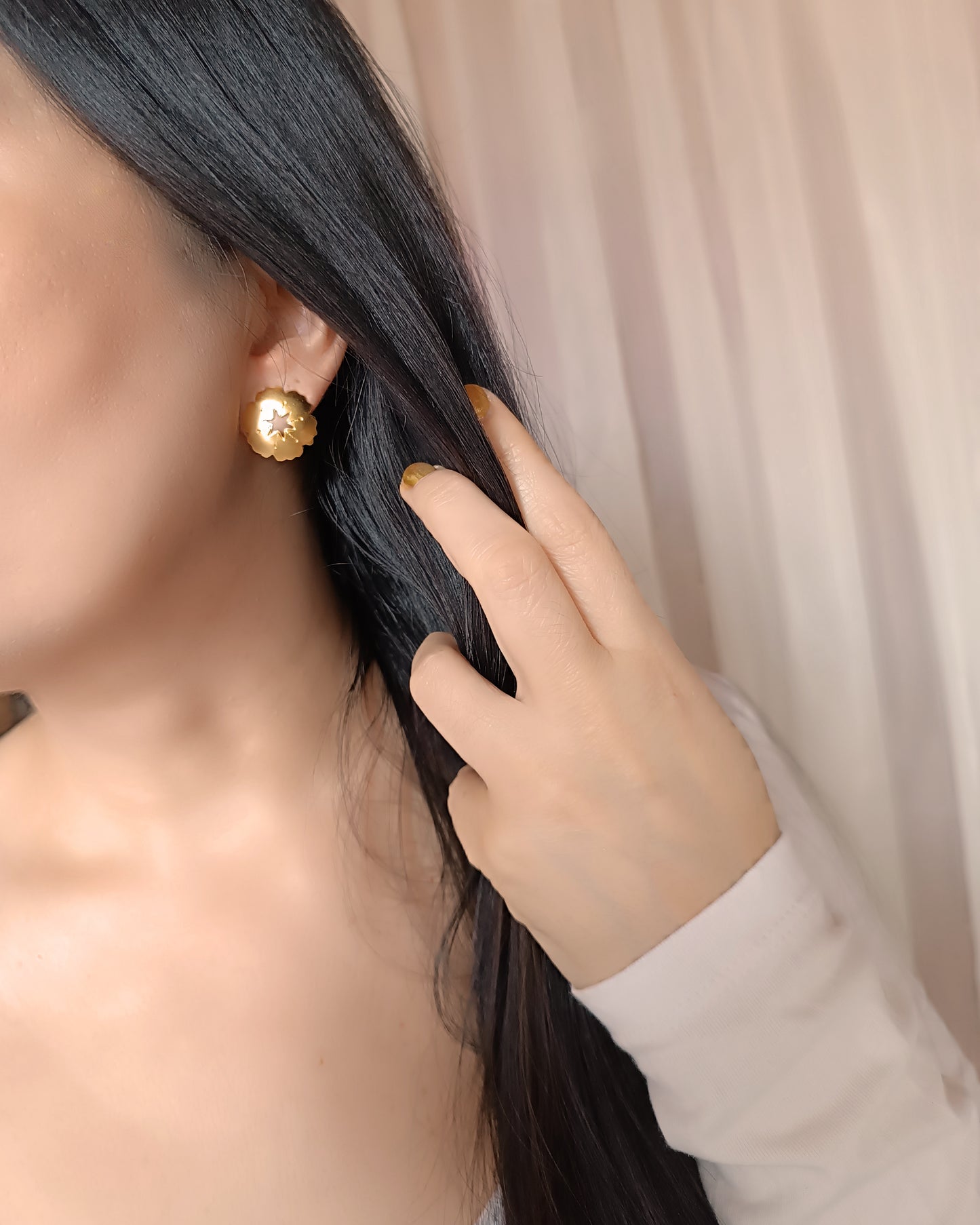 Aretes topos básicos Nala