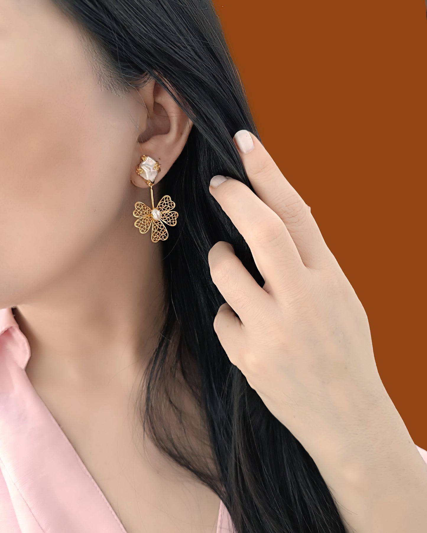 Aretes filigrana Alegría