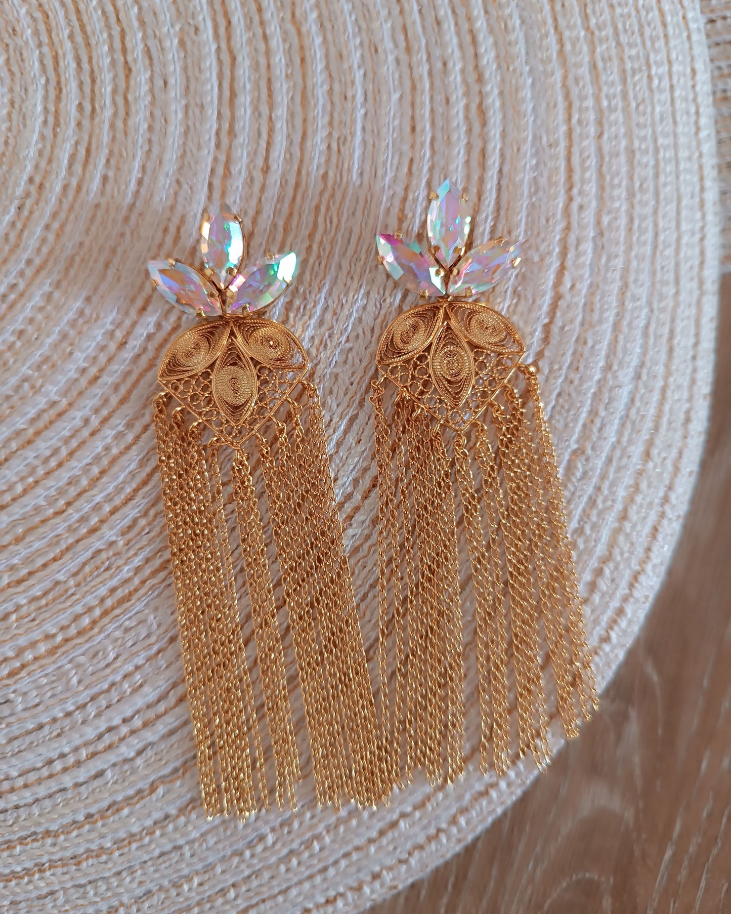Aretes filigrana Atenas