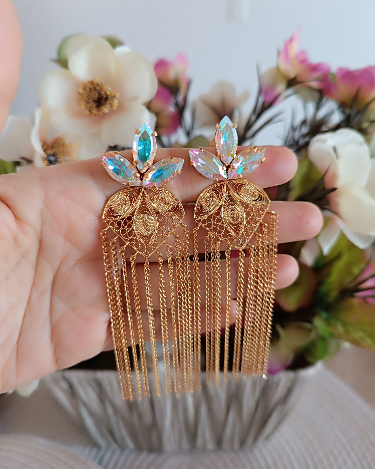 Aretes filigrana Atenas