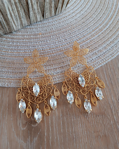 Aretes filigrana Mariana