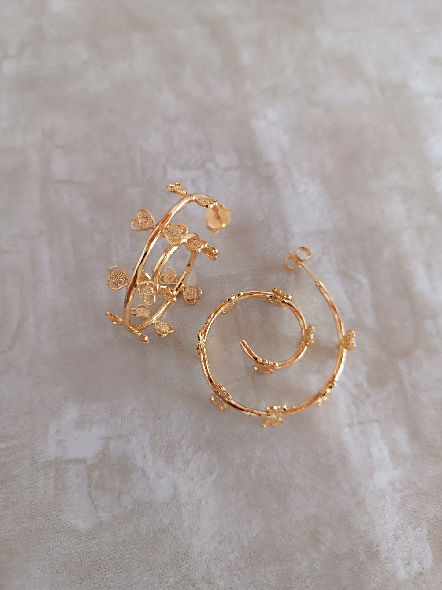 Candongas en filigrana Jandin