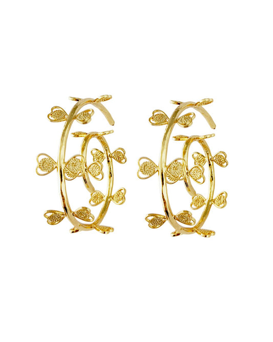 Candongas en filigrana Jandin