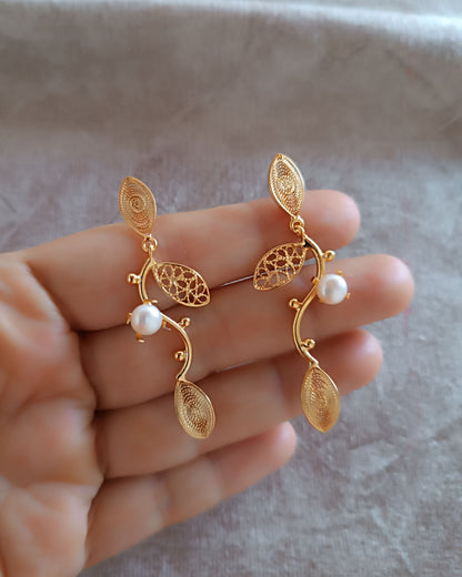 Aretes en filigrana Ramona