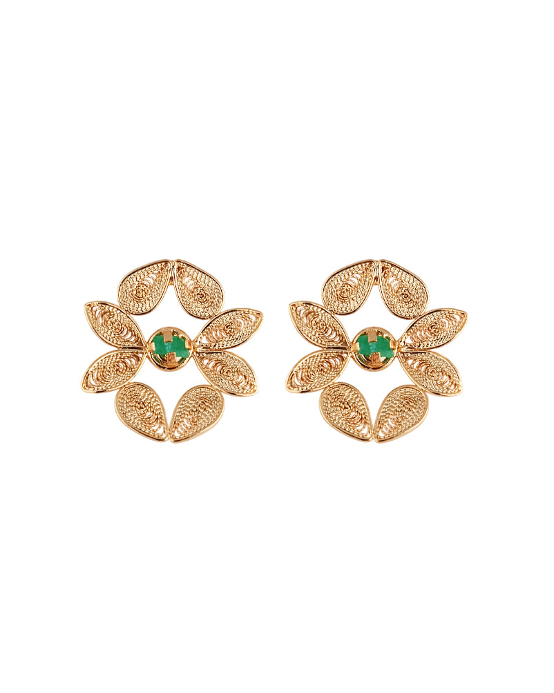 Aretes en filigrana Gregory