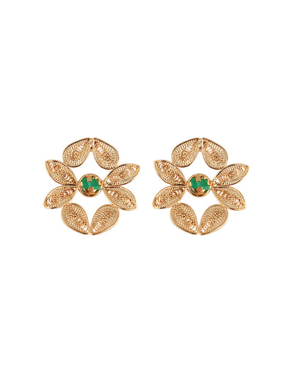 Aretes en filigrana Gregory