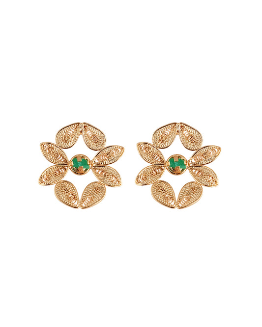 Aretes en filigrana Gregory