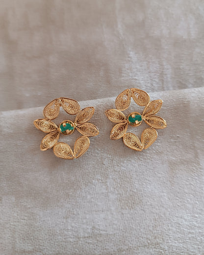 Aretes en filigrana Gregory