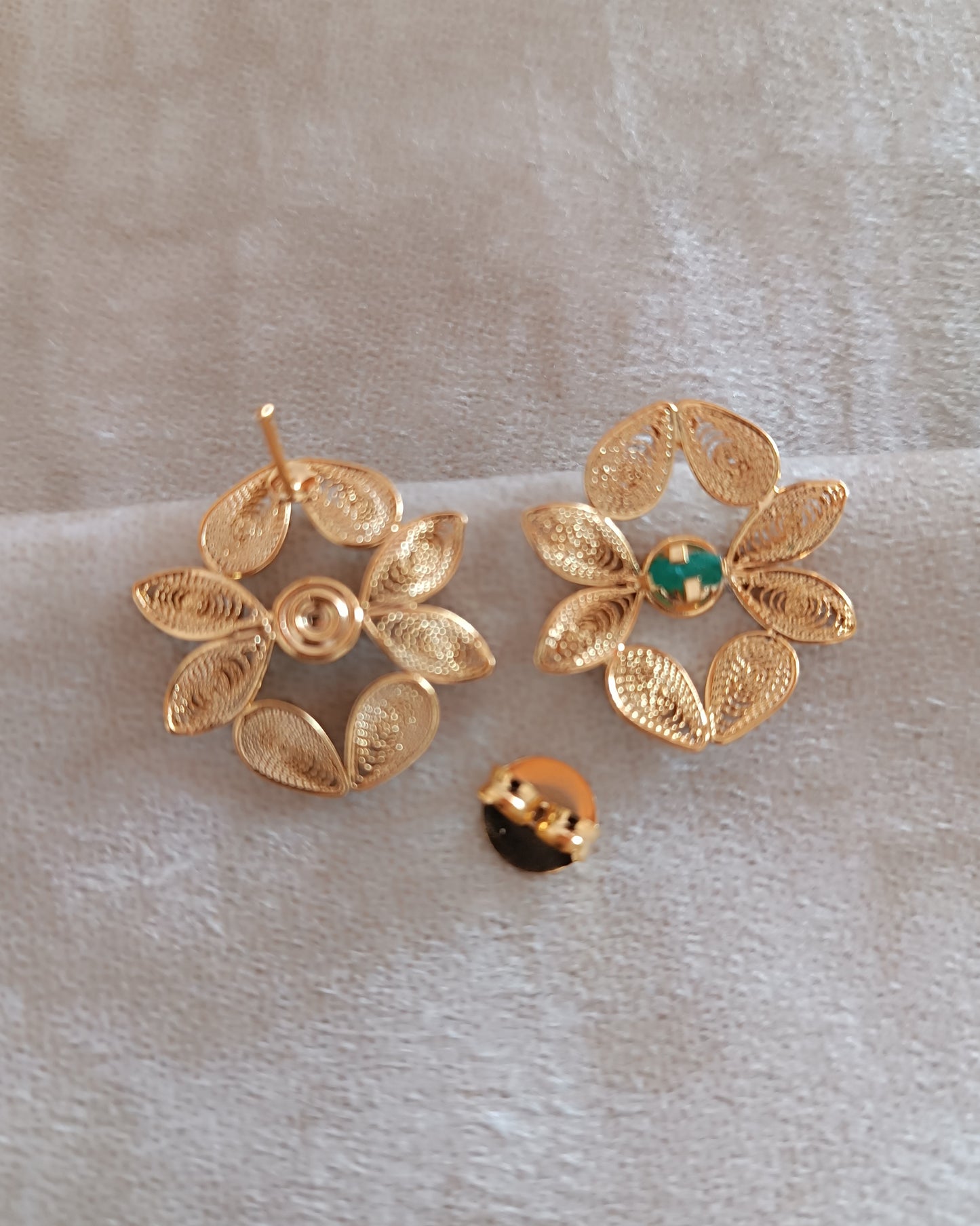 Aretes en filigrana Gregory