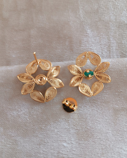 Aretes en filigrana Gregory
