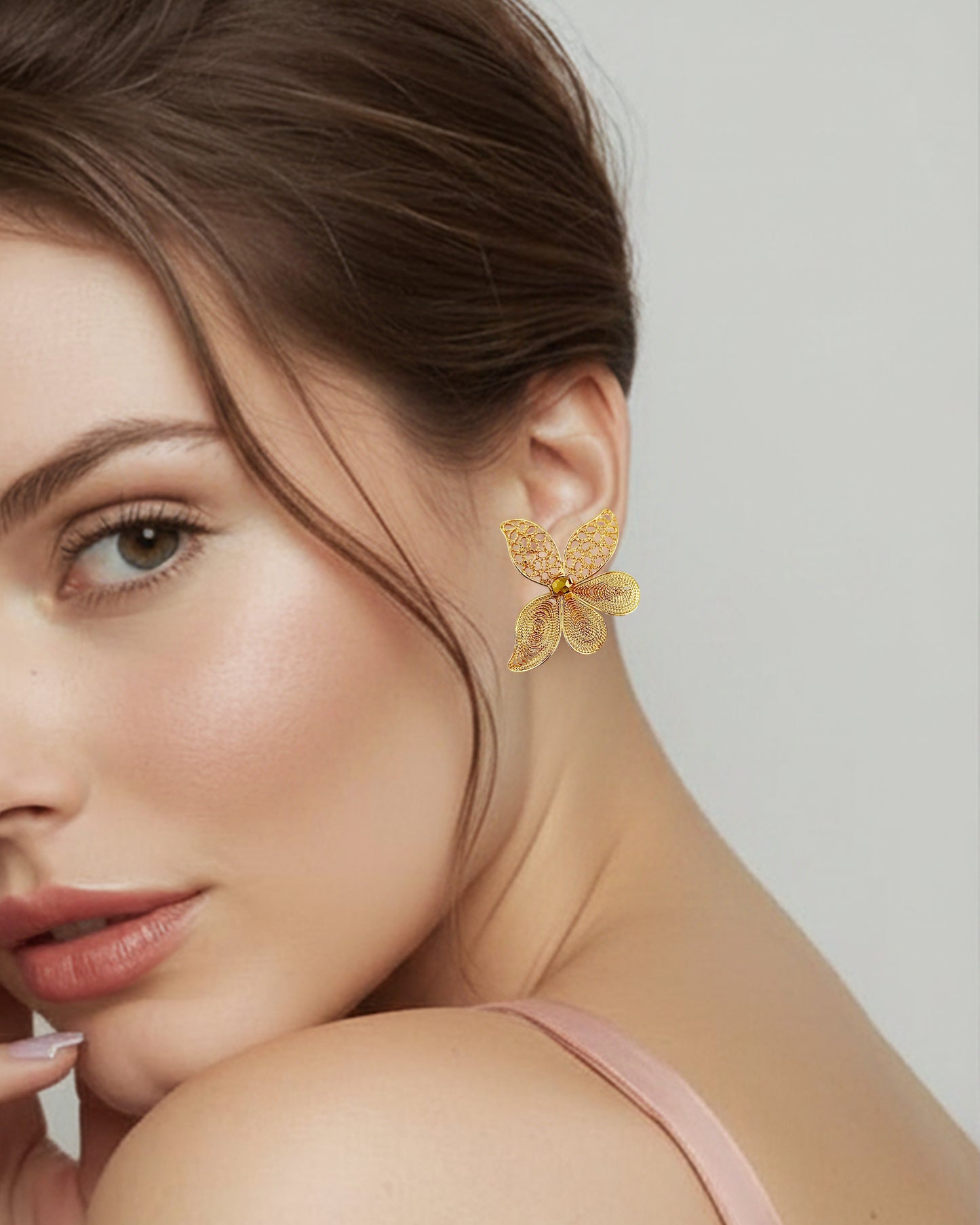 Aretes filigrana topo Imperial