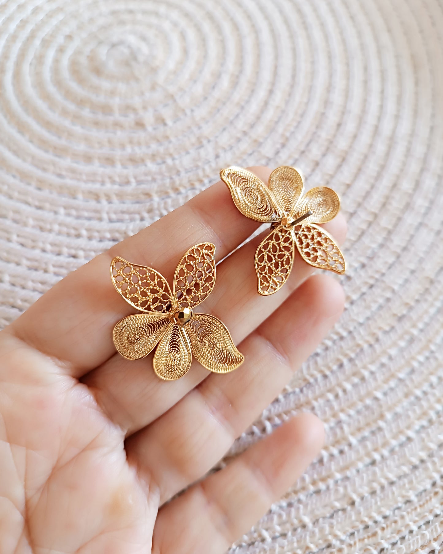 Aretes filigrana topo Imperial