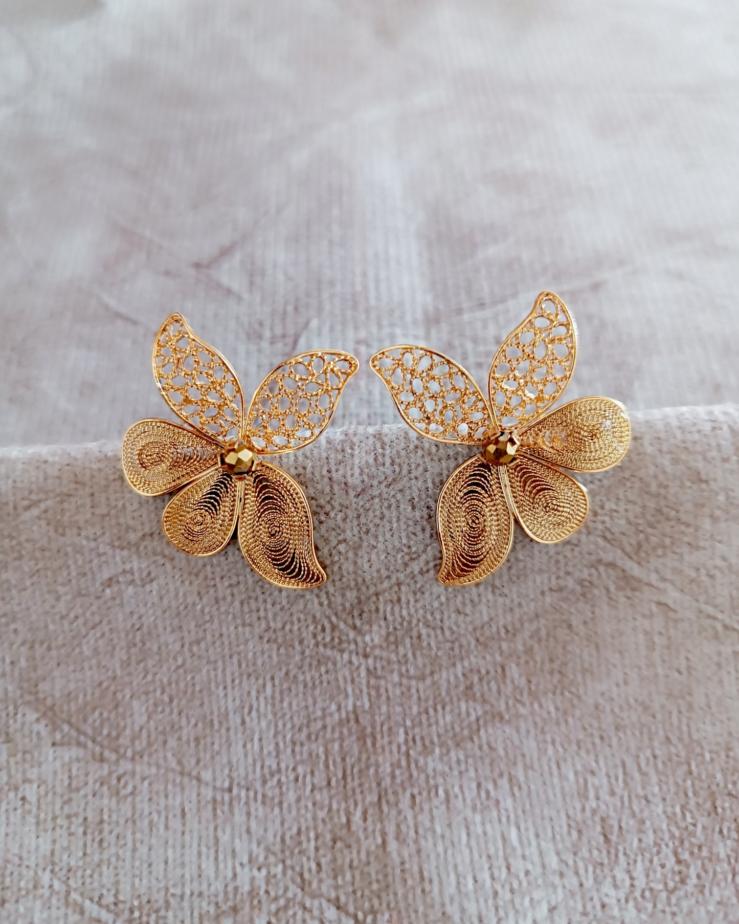 Aretes filigrana topo Imperial