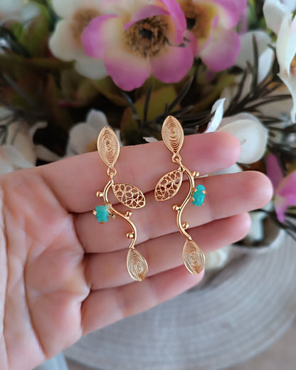 Aretes en filigrana Ramona