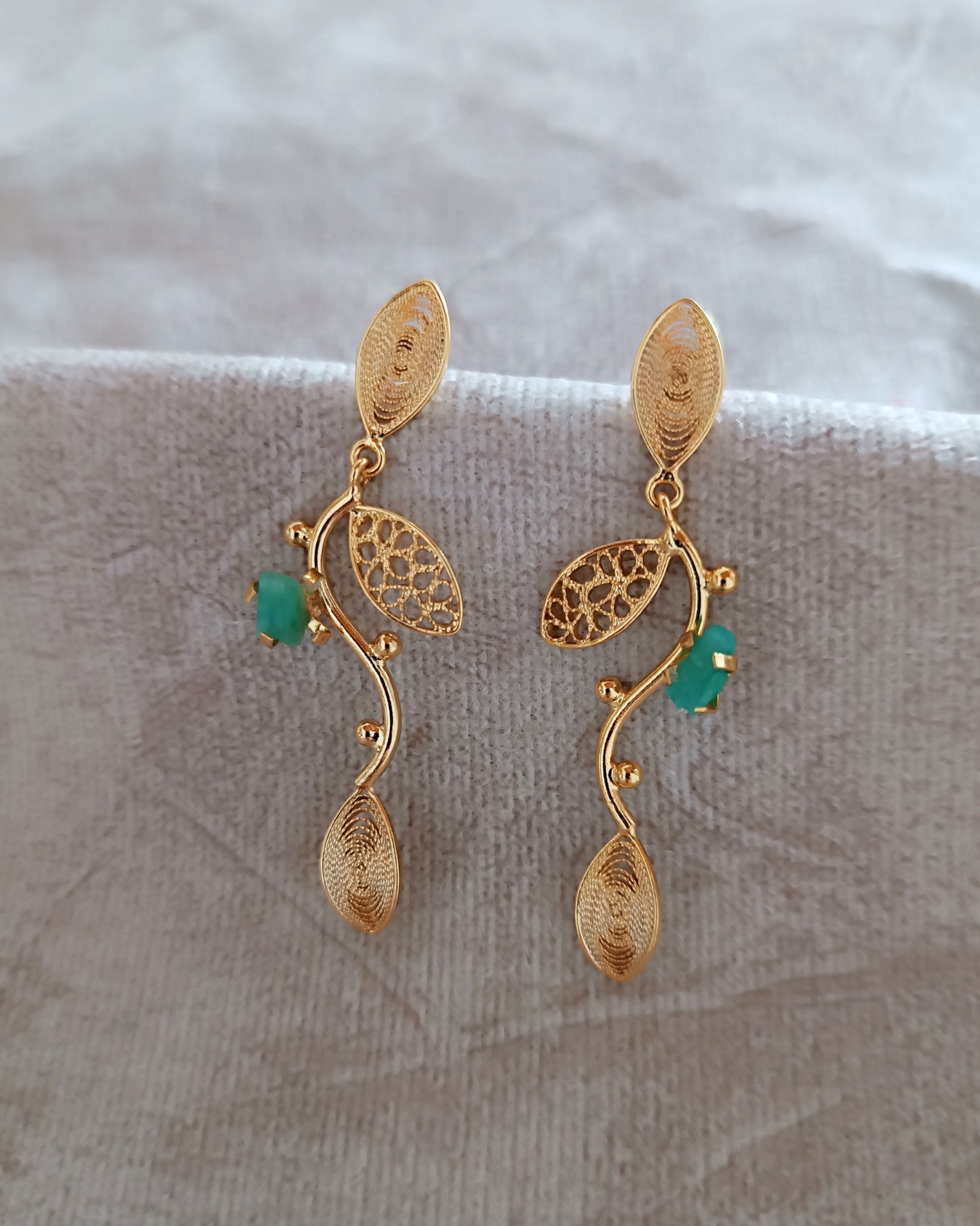 Aretes en filigrana Ramona