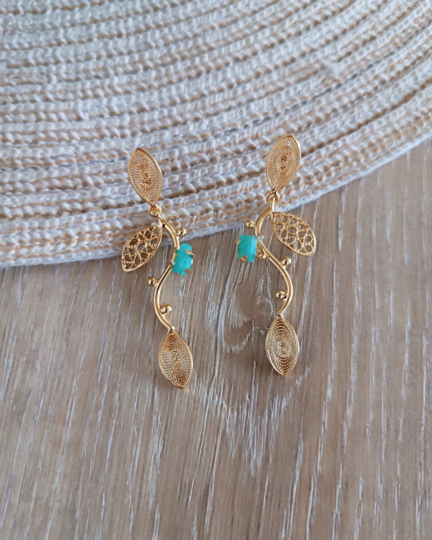 Aretes en filigrana Ramona