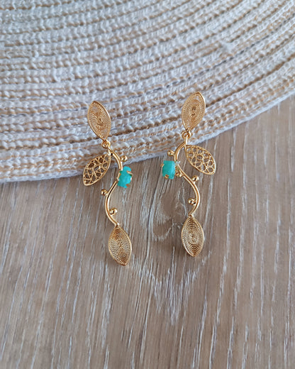 Aretes en filigrana Ramona