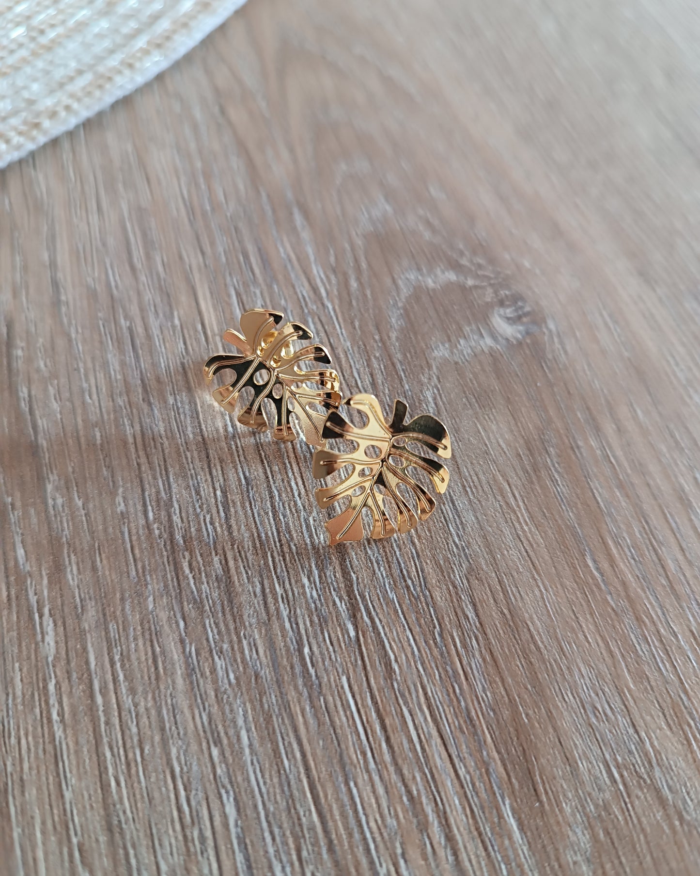 Aretes básicos Hoja Rota