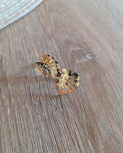 Aretes básicos Hoja Rota