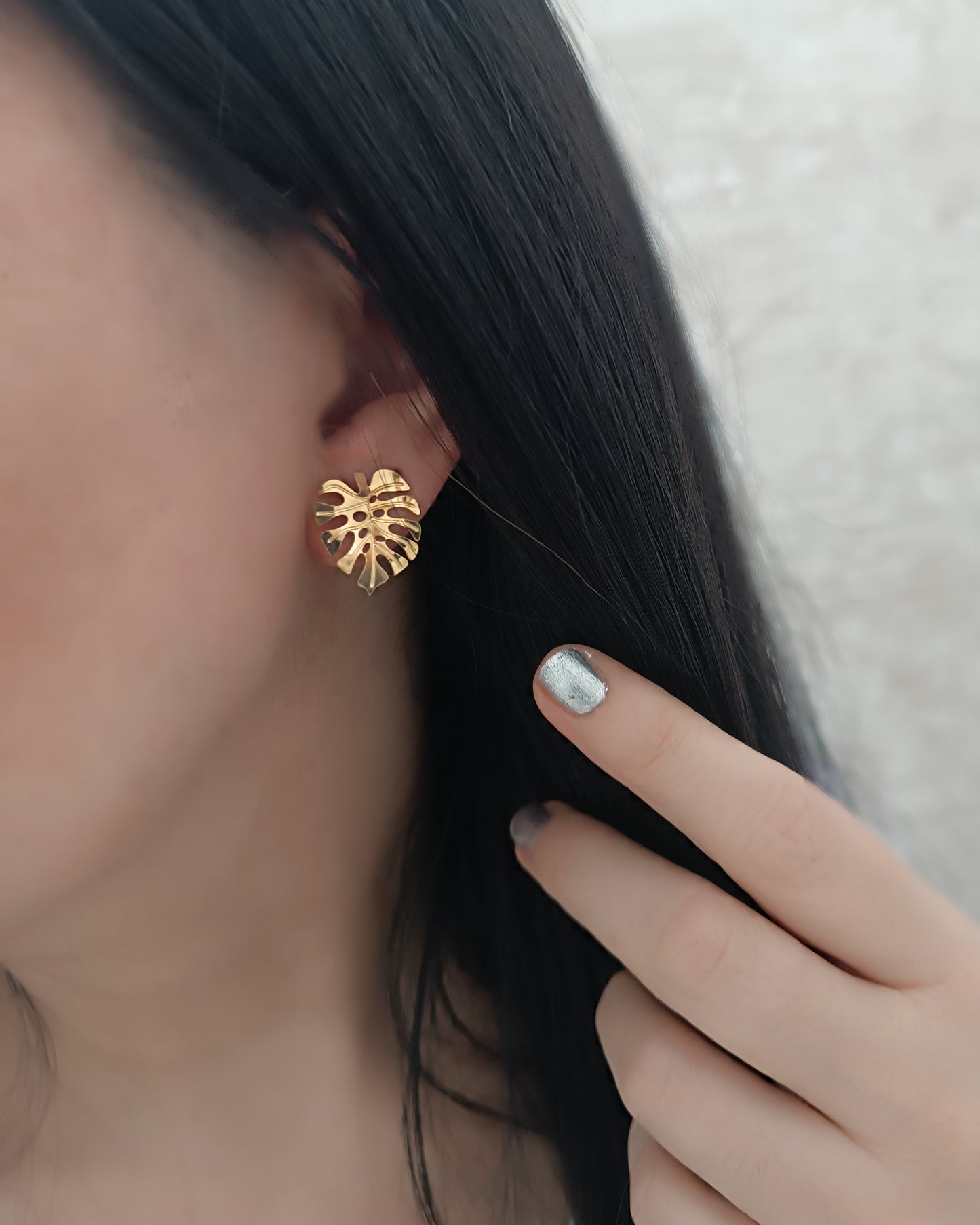 Aretes básicos Hoja Rota