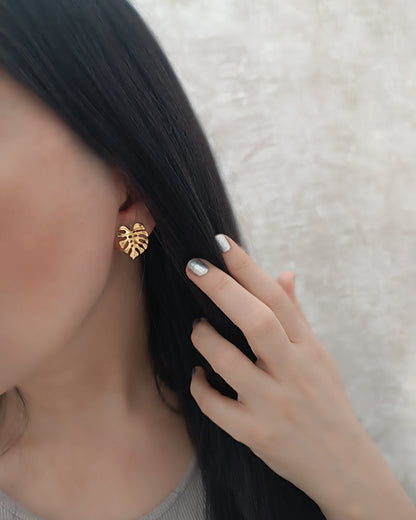 Aretes básicos Hoja Rota