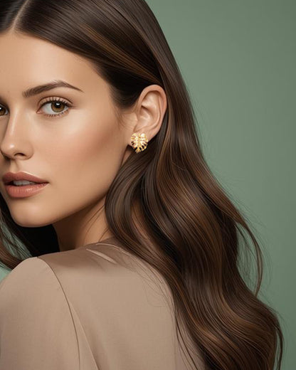 Aretes básicos Hoja Rota