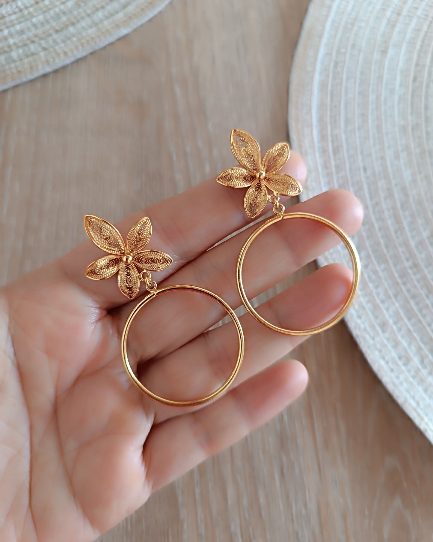 Aretes filigrana Tania