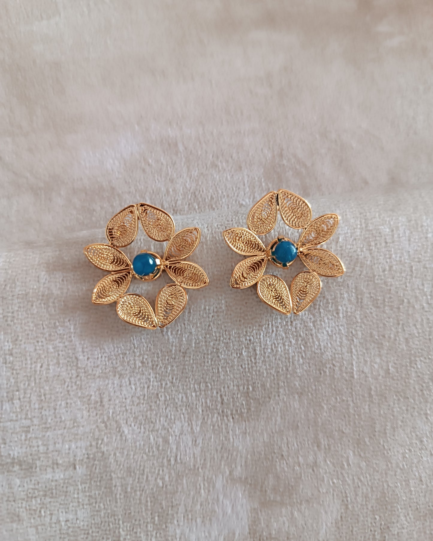 Aretes en filigrana Gregory